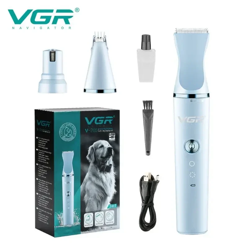 Професійна машинка для стриження собак і кішок VGR V-205