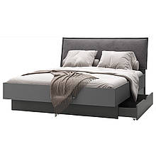 Ліжко двоспальне 160x200 Тео Миро-Марк (з шухлядами та каркасом/без матраца)