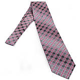 Краватка поліестерова стандартна сіро-рожева Schönau -95 SC, код: 7764085, фото 2