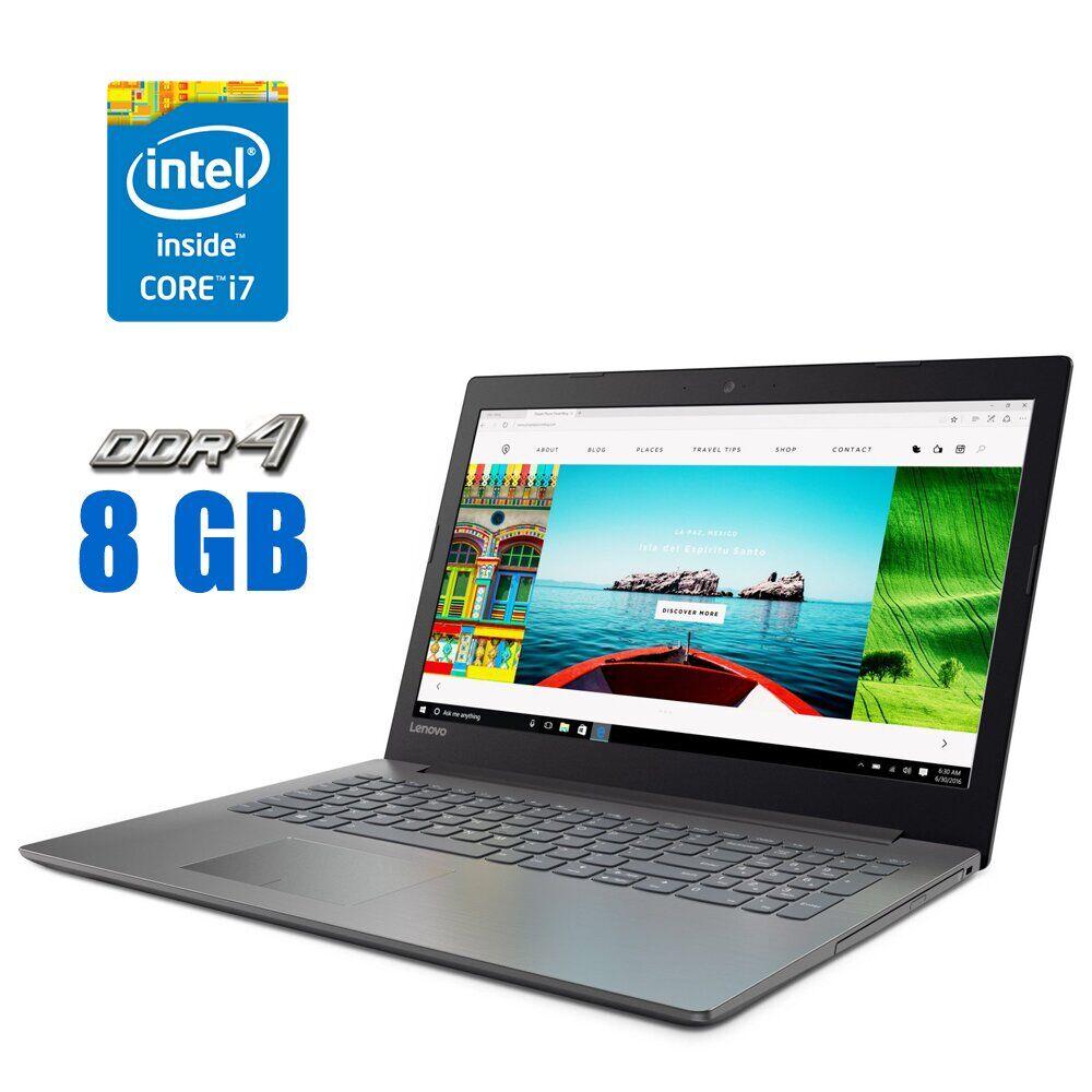 Ноутбук Lenovo IdeaPad 320-15IKB/ 15.6" (1920x1080)/ Core i7-7500U/ 8 GB RAM/ 256 GB SSD/ HD 620