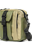 Чоловіча сумка месенджер Sambag хакі, фото 4