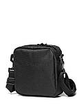 Чоловіча сумка месенджер Sambag чорна, фото 5
