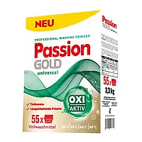 Стиральный порошок Passion Gold Universal, 55 стирок (3,3кг.) картон