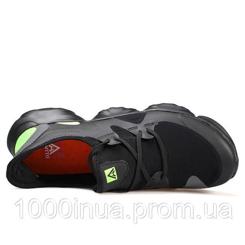 Купить Мужские кроссовки Humtto 310389A3 42 Черно-зеленые TS, код ...
