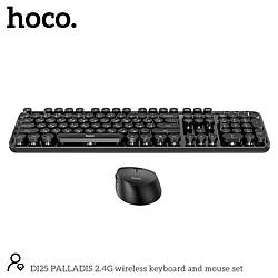 Набір Миша і клавіатура HOCO PALLADIS 2.4 G wireless keyboard and mouse set DI25 (Ukr/Ru / En)