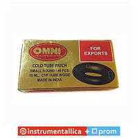 Набор камерных латок Omni овальные 40x30 мм 50 шт Mini + клей 16+