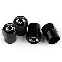Ковпачки на ніпель для Ssangyong Short Black СсангЙонг, 4 шт.