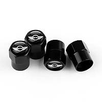 Ковпачки на ніпель для Міні Купер Short Black MINI Cooper, 4 шт.