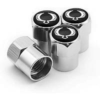 Ковпачки на ніпель для СсангЙонг Alitek Short Silver Ssangyong (4 шт.)