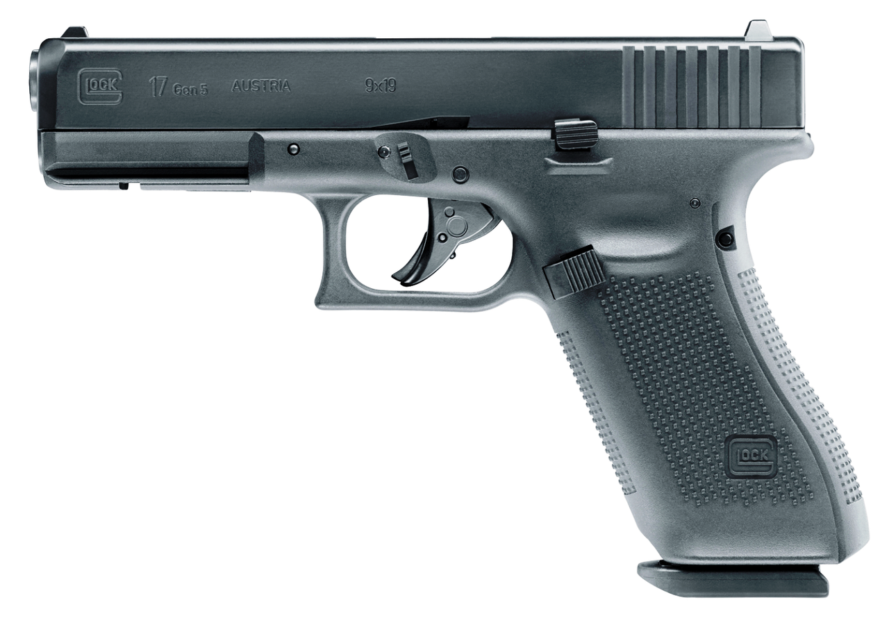 Пневматичний пістолет Umarex Glock 17 Gen5 Blowback black, BB (5.8369) JGR