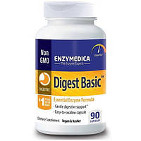 Пищеварительные ферменты Enzymedica Digest Basic Essential Enzyme Formula 90 Caps ENZ-29010 KA, код: 7674232