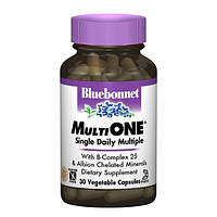 Витаминно-минеральный комплекс Bluebonnet Nutrition MultiONE 30 Veg Caps TR, код: 7682847