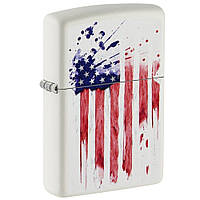 Зажигалка бензиновая Zippo US Flag Design Белая (49783) TR, код: 7930176