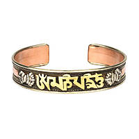 Браслет Mantra Mani Sanskr Tibet 3 metal 6.5x5.5x1.2 см Металл (24567) AG, код: 8105729