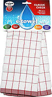 Полотенце E-cloth Classic Check Red (2300) TS, код: 165052