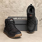 Чоловічі зимові шкіряні кросівки Е-series Clasic Black, фото 6