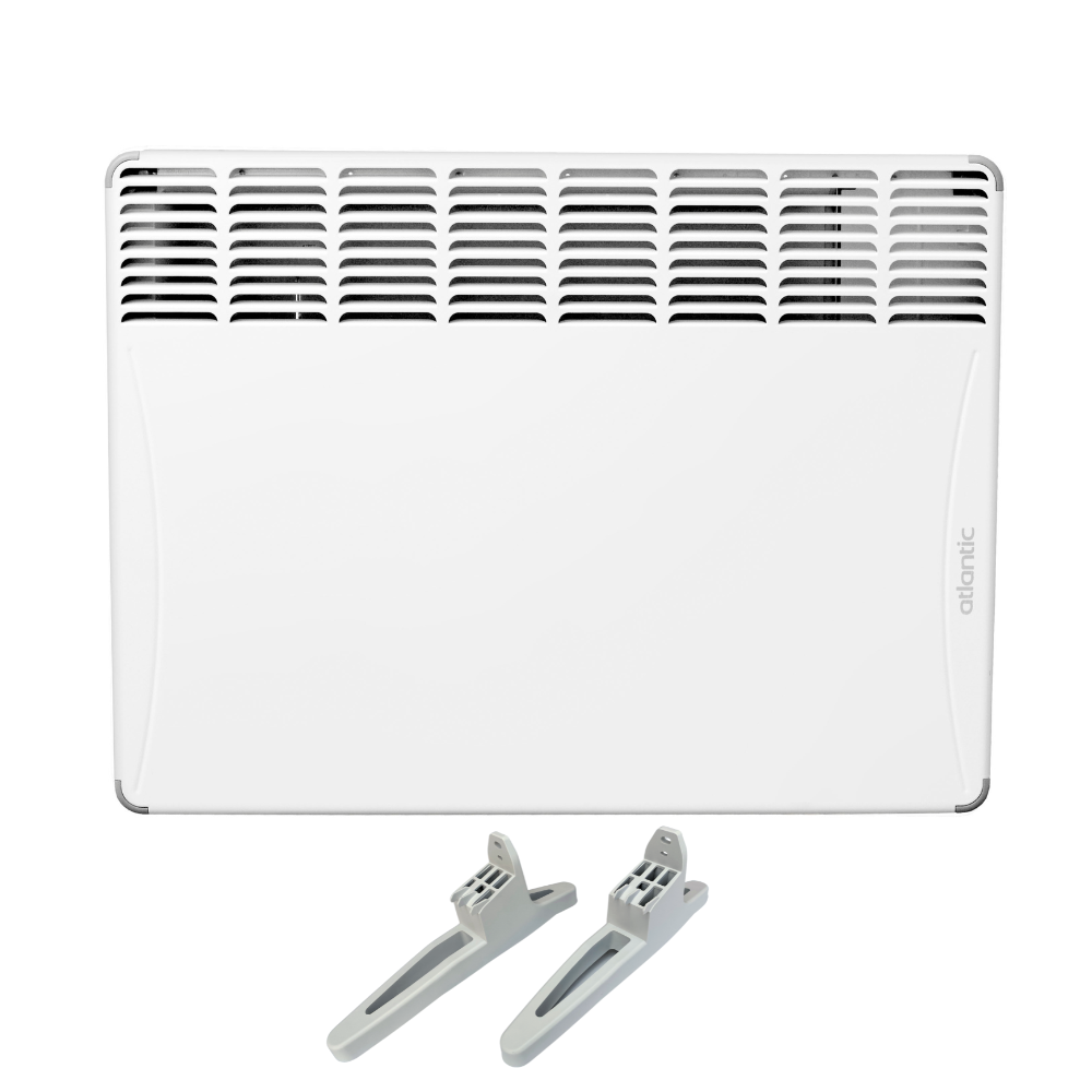 Конвектор електричний Atlantic F17 Essential Mobile CMG BL-Meca/M (1500W) з комплектом підставок, фото 1