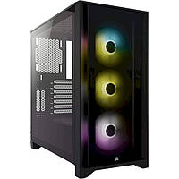 Корпус Corsair iCUE 4000X RGB Tempered Glass Black (CC-9011204-WW) Без БП