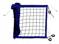 Сетка волейбольная Romi Sport "Профессиональная" (3мм. полипропилен, 8,5м.) black/blue
