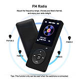 Б/у. MP3-плеєр 32 ГБ із навушниками-динаміками Портативний Hi-Fi звук без втрат MP3-міні-музикальний плеєр, фото 3