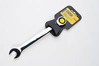 Ключ рожково-накидной СИЛА с трещоткой CrV 15 мм (032806) SB, код: 1711885