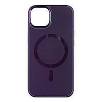 Чехол TPU Foggy with Magsafe Apple Iphone 13 Pro Max Purple AM, код: 8150499