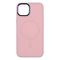 Чехол TPU Foggy with Magsafe Apple Iphone 13 Pro Pink FV, код: 8150650