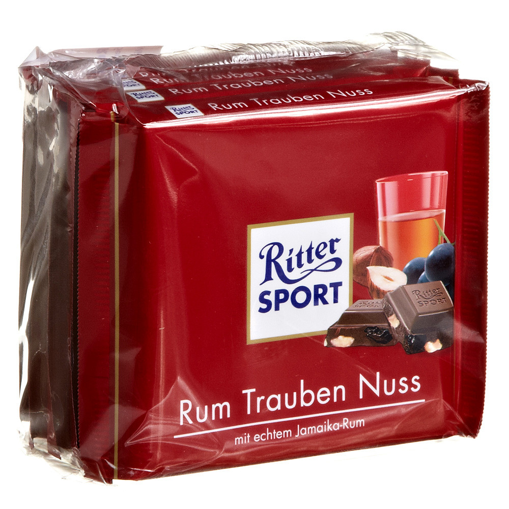 Шоколад Ritter Sport Trauben Nuss, 100 г - фото 4 - id-p293833941