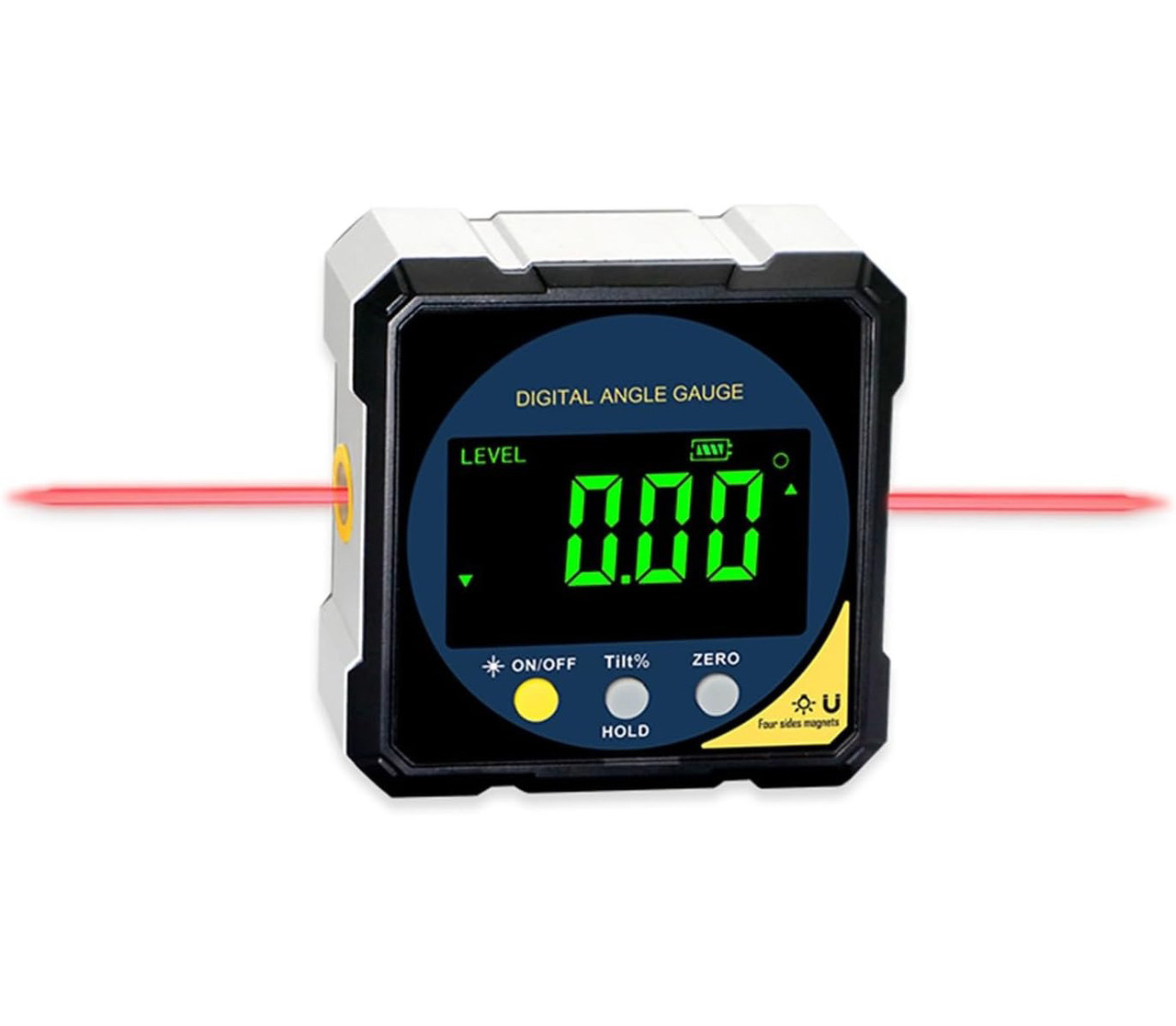 Кутомір електронний "Digital Inclinometer Laser" магнітний, інклінометр, цифровий лазерний рівень