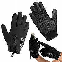 Перчатки для бега 4FIZJO Size L Black