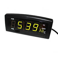 Настольные электронные часы Caixing CX-818 Черный (PROCX-818-1) AM, код: 1598151