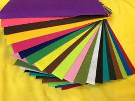 Фетр в аркушах, вироби з фетру