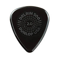 Медиатор Dunlop 4500 Prim Grip Delrin 500 Guitar Pick 2.0 mm (1 шт.) PS, код: 6555608