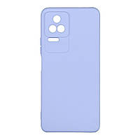 Чехол Virgin Full Case TPU Silicone Touch Xiaomi POCO F4 4G 5G Elegant Purple UM, код: 8035988