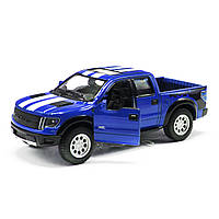 Машинка Ford F-150 синяя Kinsmart (KT5365FW) KP, код: 7848205