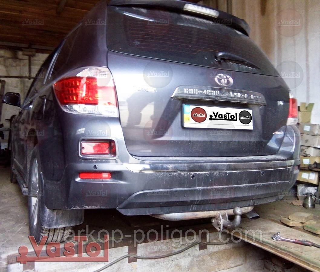 Фаркоп Toyota HighLander з 2010-2014 р., фото 1