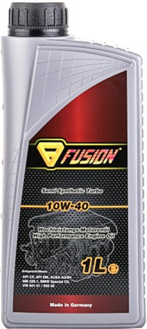 Олива моторна FUSION Turbo 4T напівсинтетична універсальна 10W-40 1л