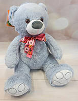 Мягкая игрушка Медведь Асоль 2, 43см 60см, Серый, Копиця (00715-21 серый)