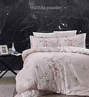 Постельное белье сатин хлопок Matilde Powder, Евро, 200х220, 240х260, 50х70-2шт и 70х70-2шт