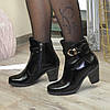 Черевики жіночі лакові чорні демісезонні. Розміри 36,37,39, фото 6