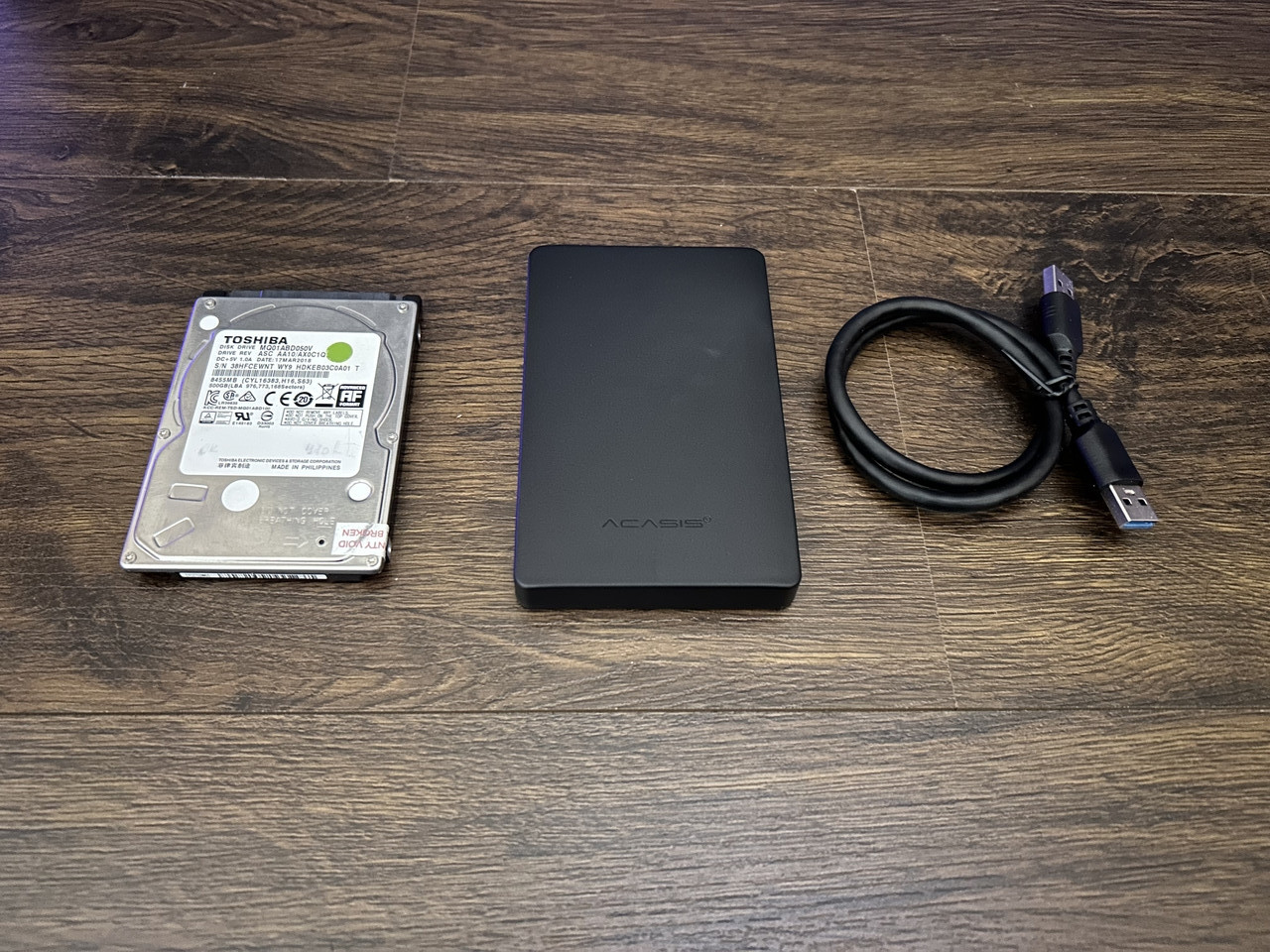 Зовнішній жорсткий диск Toshiba 1000Gb/1Tb USB 3.0 Швидкий зовнішній жорсткий диск Жорсткий диск для роботи