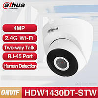 IP-камера 4мп Dahua IPC-HDW1430DT-STW — WiFi + мікрофон