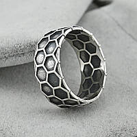 Серебряное мужское кольцо БС1422 размер 19