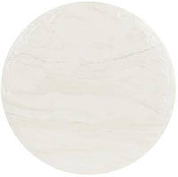 Підставка під гаряче керамічна "White Marble" Ø 16 см на корковій основі