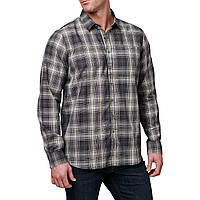 Рубашка тактическая 5.11 Tactical Igor Plaid Long Sleeve Shirt Black Plaid 2 L