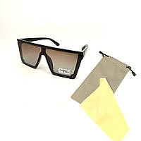 Солнцезащитные очки Cordeo Сelin с коричневой оправой и коричневой градиентной линзой CP, код: 7416163