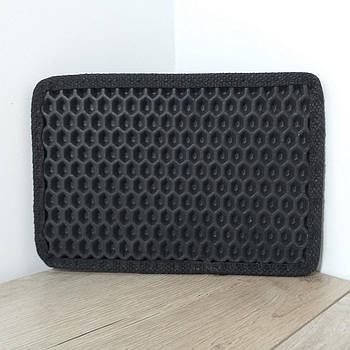 Підп'ятник для автокилимків Накладка під педалі 22*15.5 см Чорний (KG-11055)