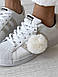 Жіночі Кросівки Adidas Superstar White Beige 36-37-40, фото 5