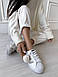 Жіночі Кросівки Adidas Superstar White Beige 36-37-40, фото 8