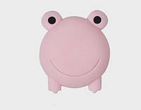 Антиударная накладка на стену Little bean Розовая жабка ZK, код: 6631575